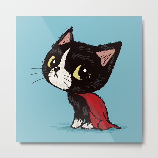 Cat Metal Print