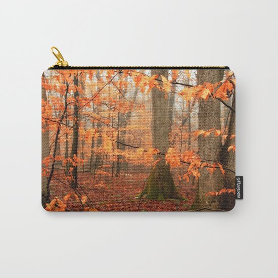 Mystic Autumn Forest Carry-All Pouch