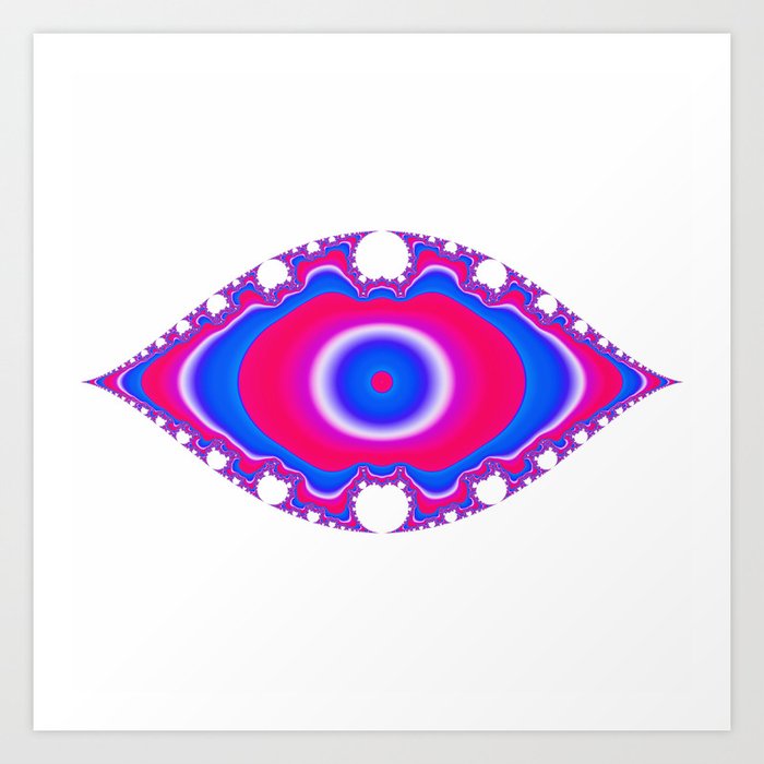 Pink Eye Art Print