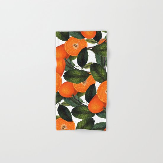 The Forbidden Orange #society6 #decor #buyart Hand & Bath Towel