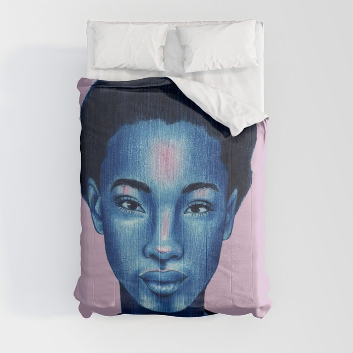 blue hours Comforter