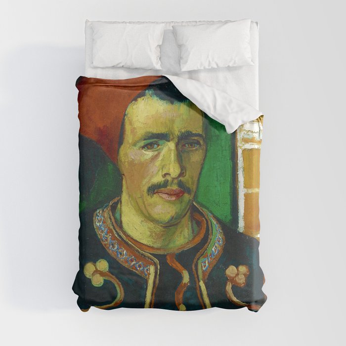 Vincent van Gogh "The Zouave" Duvet Cover