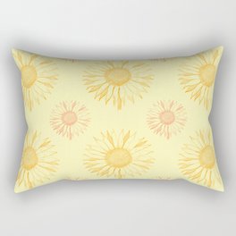 Sunflowers Pattern Rectangular Pillow
