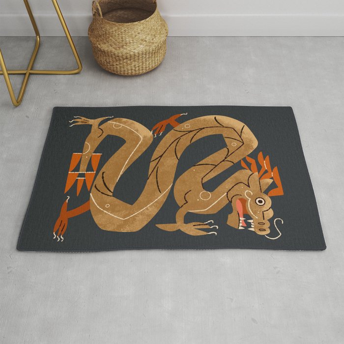 Dragon Patterned Rugs: Area & Indoor | Society6