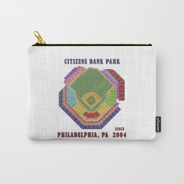 Citizens Bank Park Baseball Stadium, Philadelphia, PA Carry-All Pouch