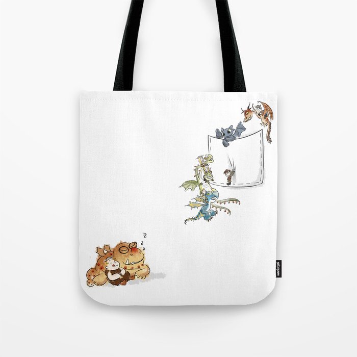 How to train your Dragon Tote Bag