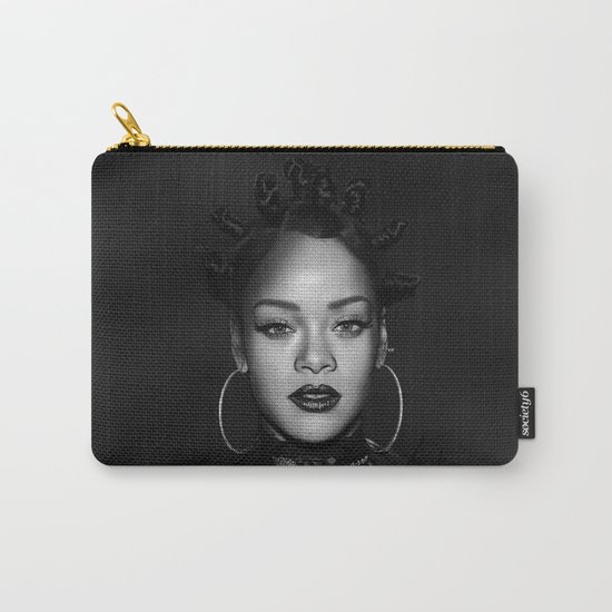 David's Portrait #1 Rihanna Carry-All Pouch