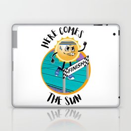 Here Comes The Sun/ Funny Sun  Laptop Skin