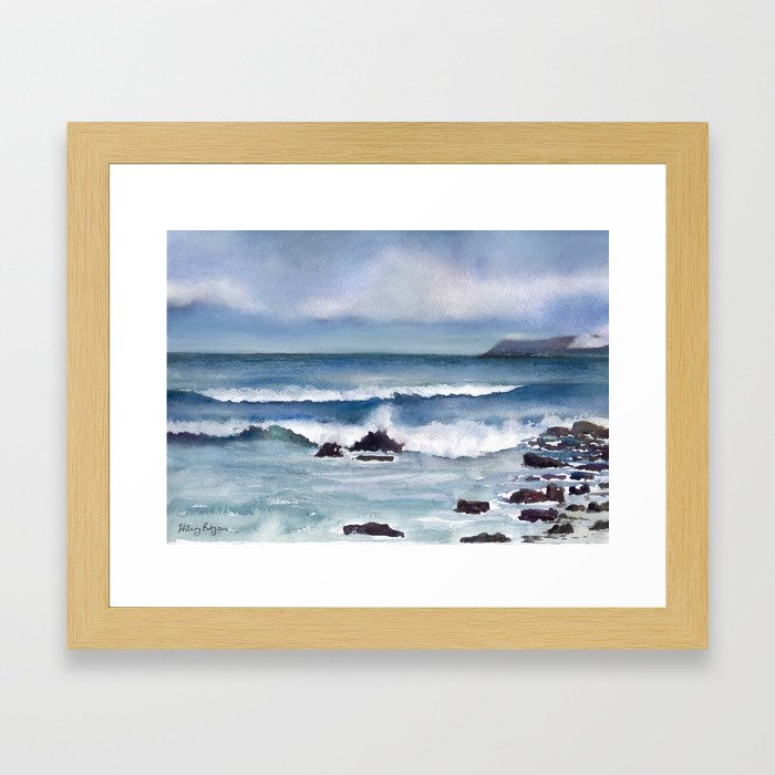 Seascape Framed Art Print