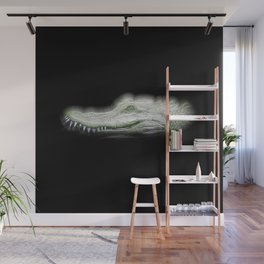 Spiked Alligator Wall Mural