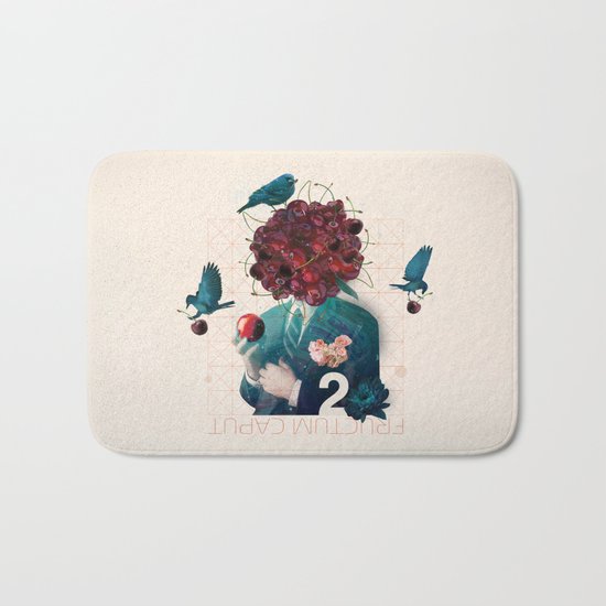 fructum caput Bath Mat
