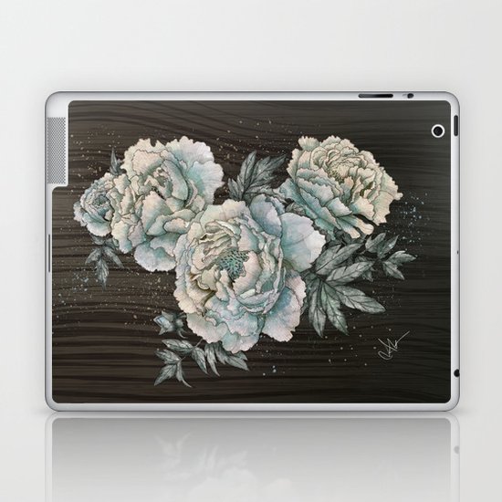 Peony Wood Laptop & iPad Skin