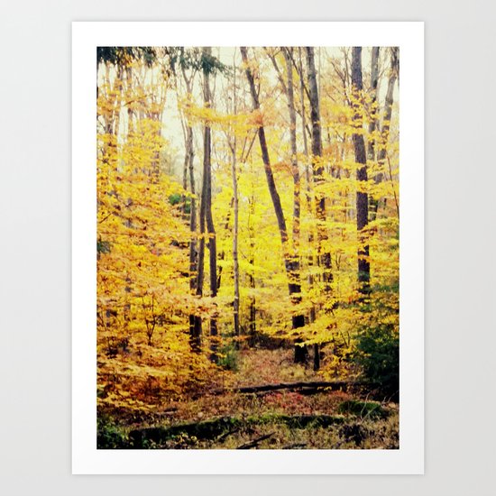 The Glow Art Print