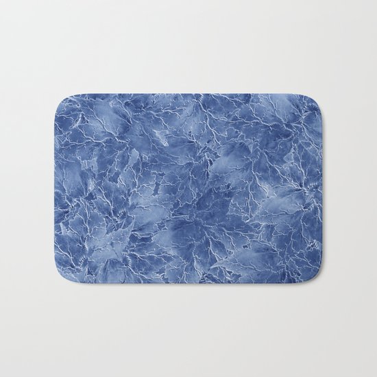 Frozen Leaves 14 Bath Mat