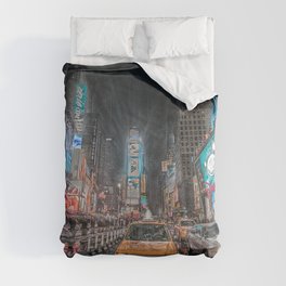 Times Square NYC Comforter