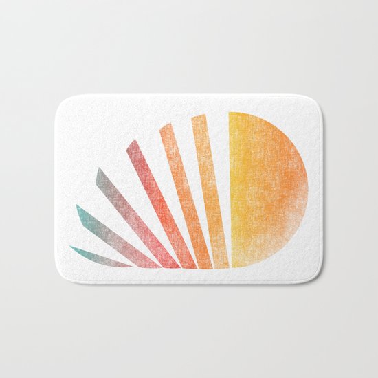 Raising sun (rainbow-ed) Bath Mat