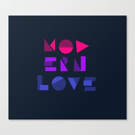 Modern Love Canvas Print