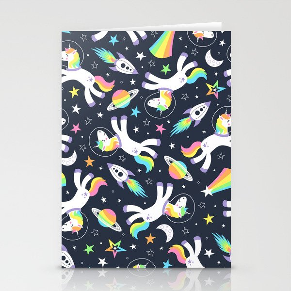 Magical Space Unicorns Stationery Cards