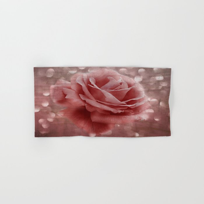 Dusty rose hand clearance towel