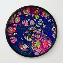 Abstract magic circles Wall Clock