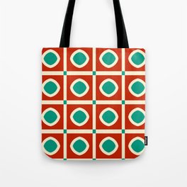Geometric Abstract Pattern Design Tote Bag