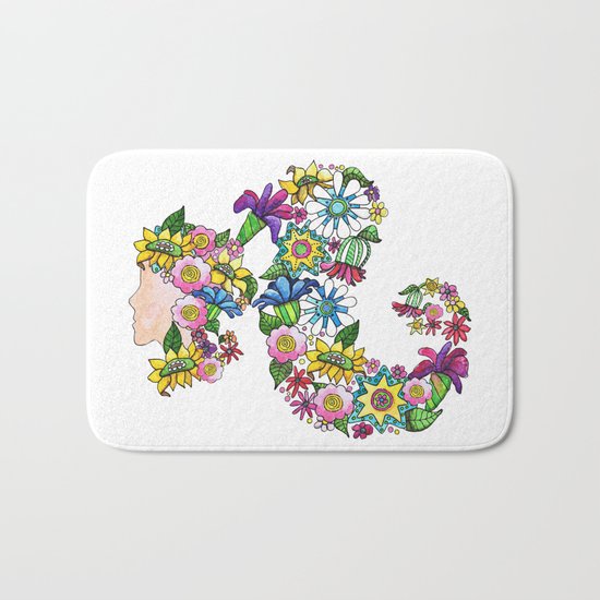 Blooming Bath Mat