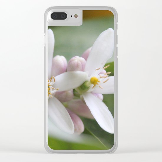 Angels Clear iPhone Case