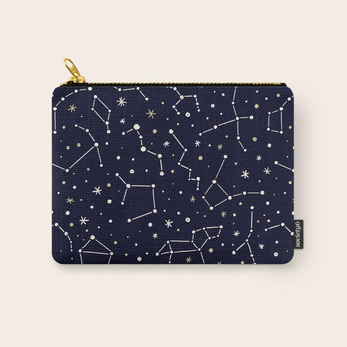 Constellations Carry-All Pouch by CharlaDraws | Society6