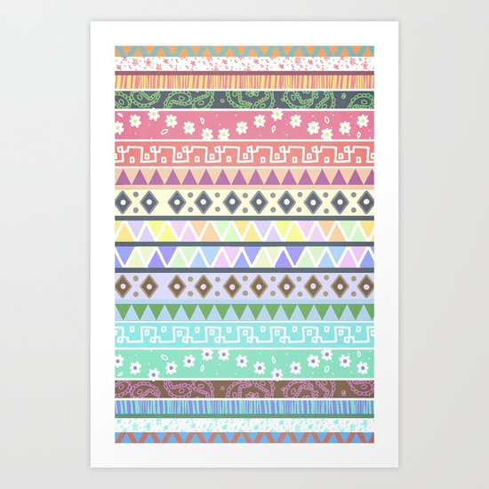 Abstract Pattern Art Print