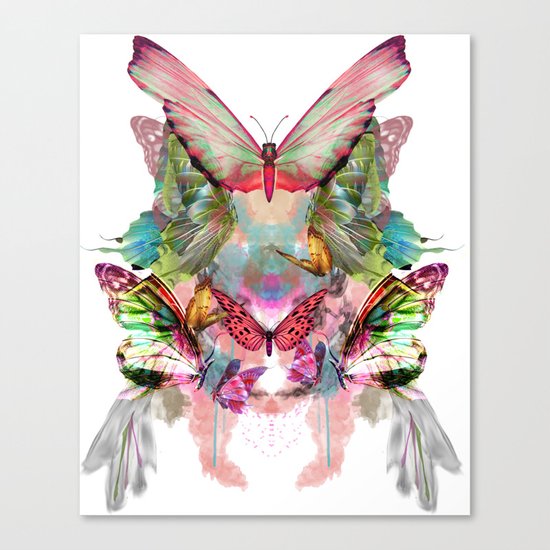 Butterfly Pattern Canvas Print