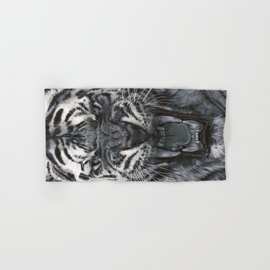 Tiger Roar! - By Julio Lucas Hand & Bath Towel