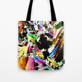 actinolite-calcite thin section print Tote Bag