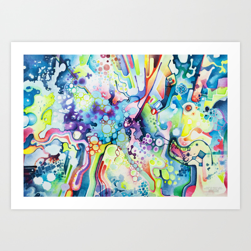 Parts Of Reality Were Missing But Which Parts Watercolor