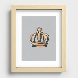 Crown Recessed Framed Print
