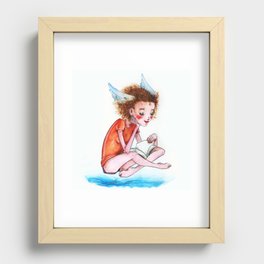 Given to fly Recessed Framed Print