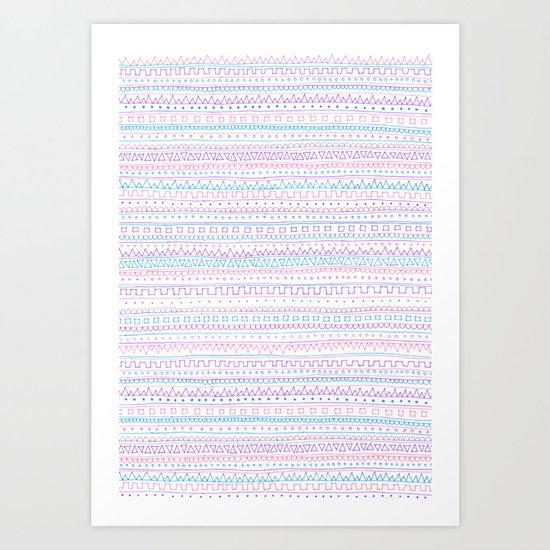 Pattern Art Print