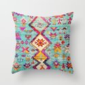N178 - Antique Oriental Traditional Berber Bohemian Moroccan Style  Throw Pillow