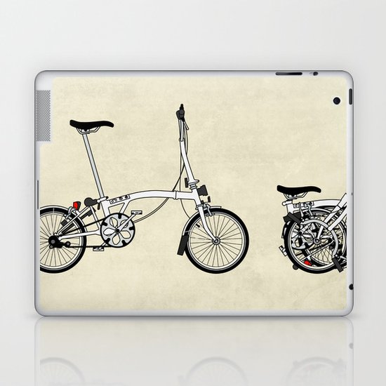 Brompton Bicycle Laptop & iPad Skin