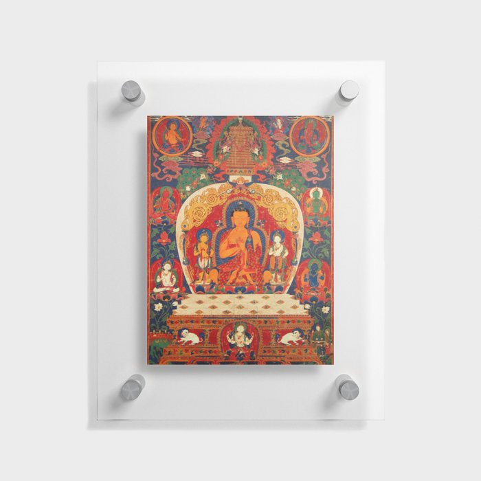 Maitreya Bodhisattva Buddhist Deity Buddha Floating Acrylic Print