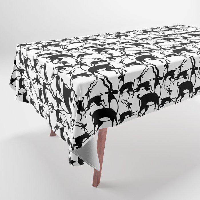 antelope ornament pattern Tablecloth