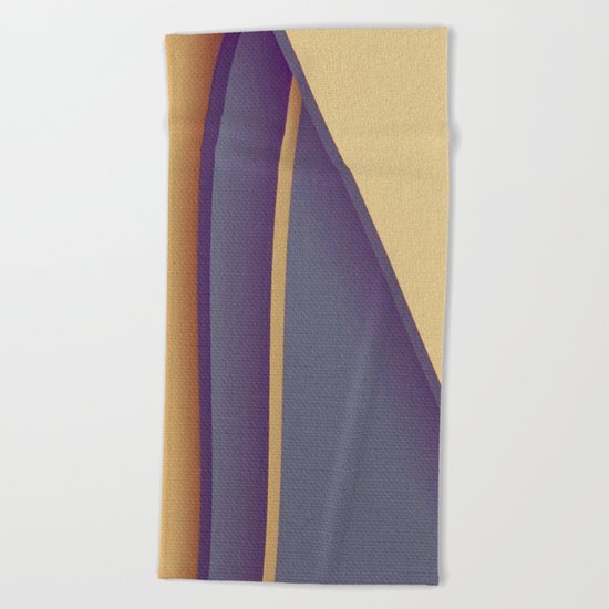 Solitary Sail Beach Towel