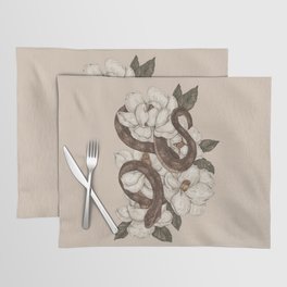 Snake and Magnolias Placemat