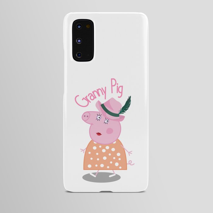 Granny Pig,Grandma Pig tee,Gift for Grandmother Android Case
