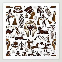Pharaonic  Art Print