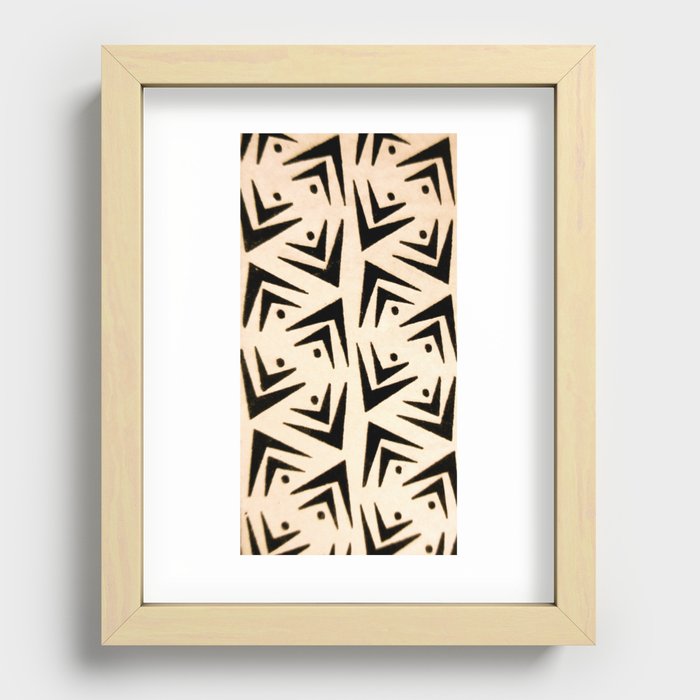 "Zebra" Recessed Framed Print