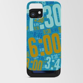 Pace run , number 023 iPhone Card Case