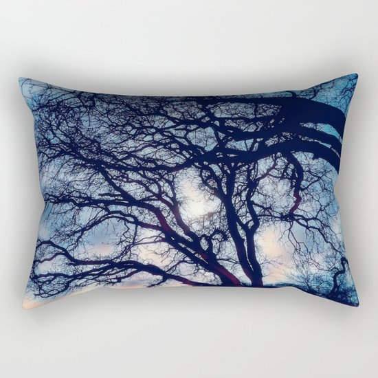 Mystic trees Rectangular Pillow