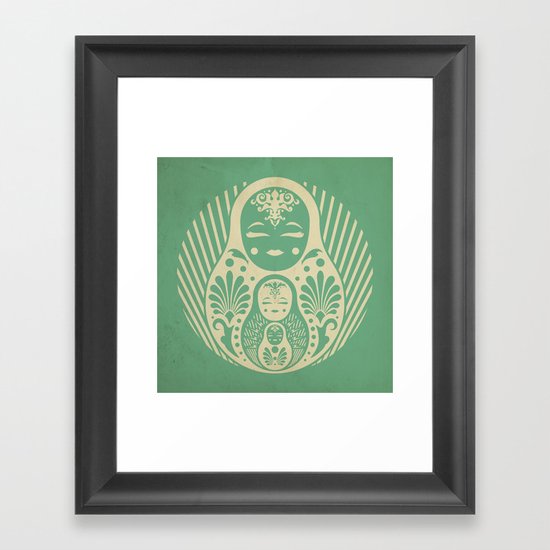 Nesting Framed Art Print