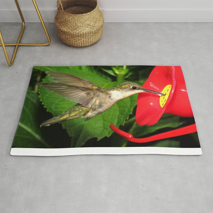 Hovering hummingbird 27 Rug