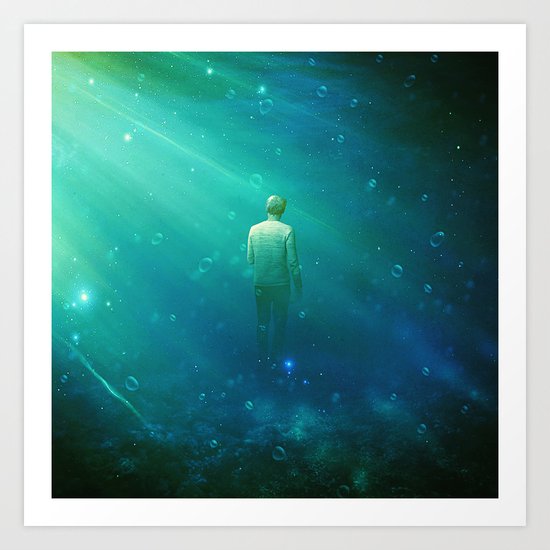 From here to where Art Print